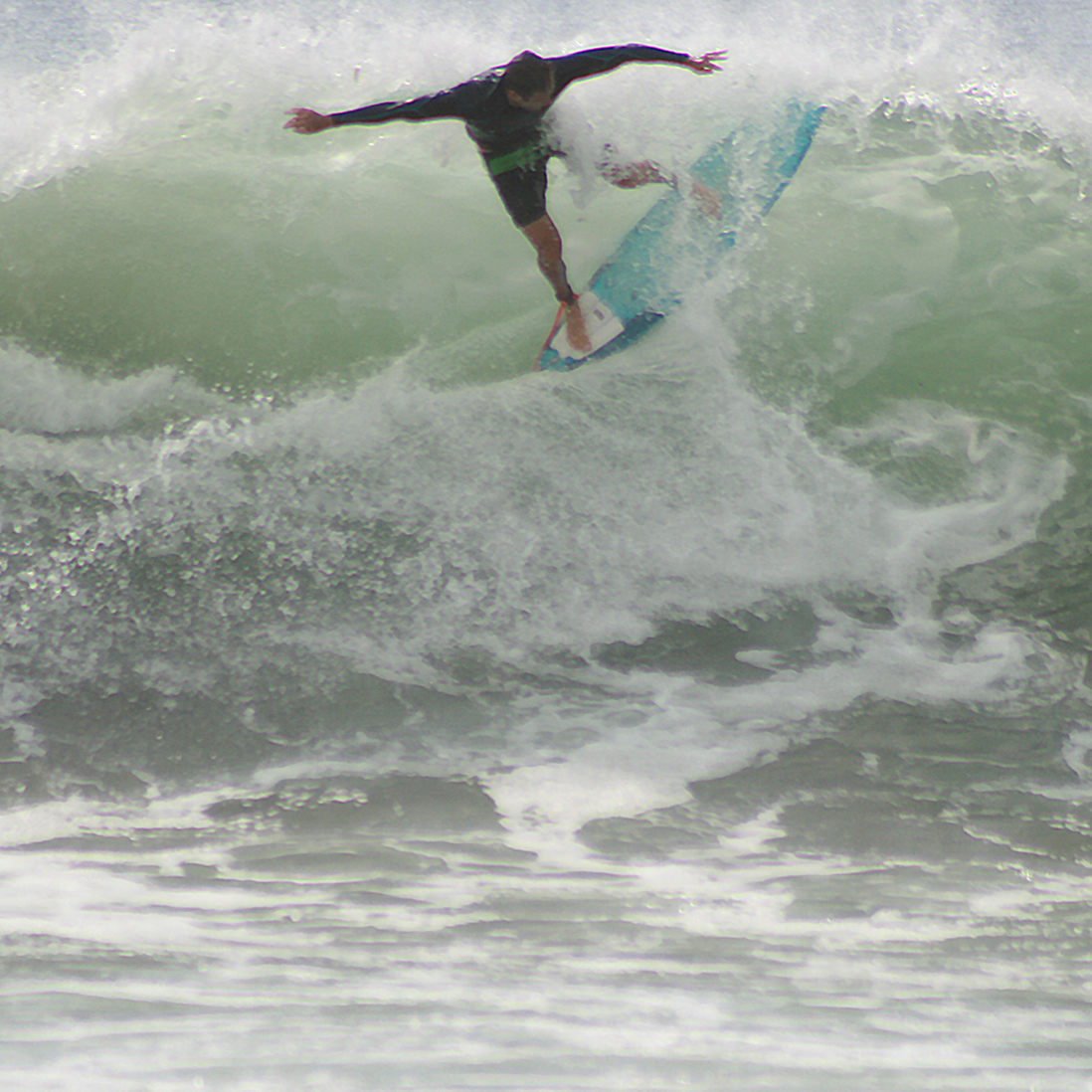 surfing on maui waves